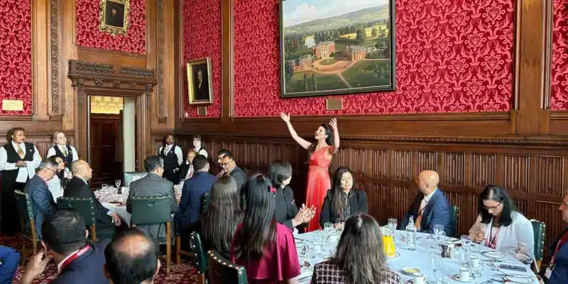 Back in the Spotlight: Victoria Kennedy Takes Center Stage at Guildhall for the Global Wealth Conference in London