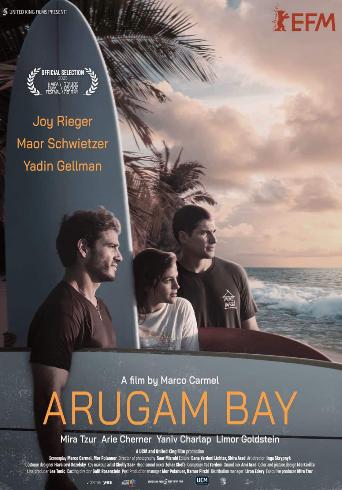 Mira Tzur, Exec Producer/Actress in the New Film by Marco Carmel - “Arugam Bay”- A Captivating Story Highlighting Humanity Beyond War