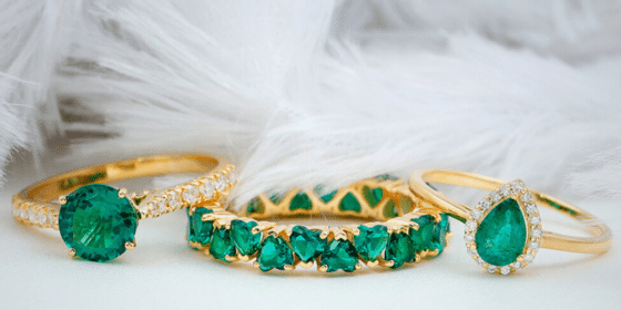 Timeless Elegance Rosec Jewels' Sophisticated Emerald Rings