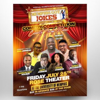 Promoter Chuck Hildreth Brings Star Power and Laughter to Memphis with Memphis Got Jokes!