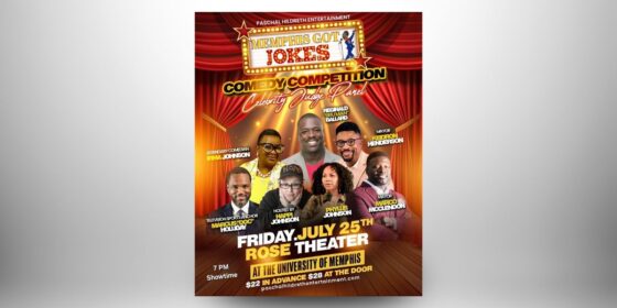 Promoter Chuck Hildreth Brings Star Power and Laughter to Memphis with Memphis Got Jokes!