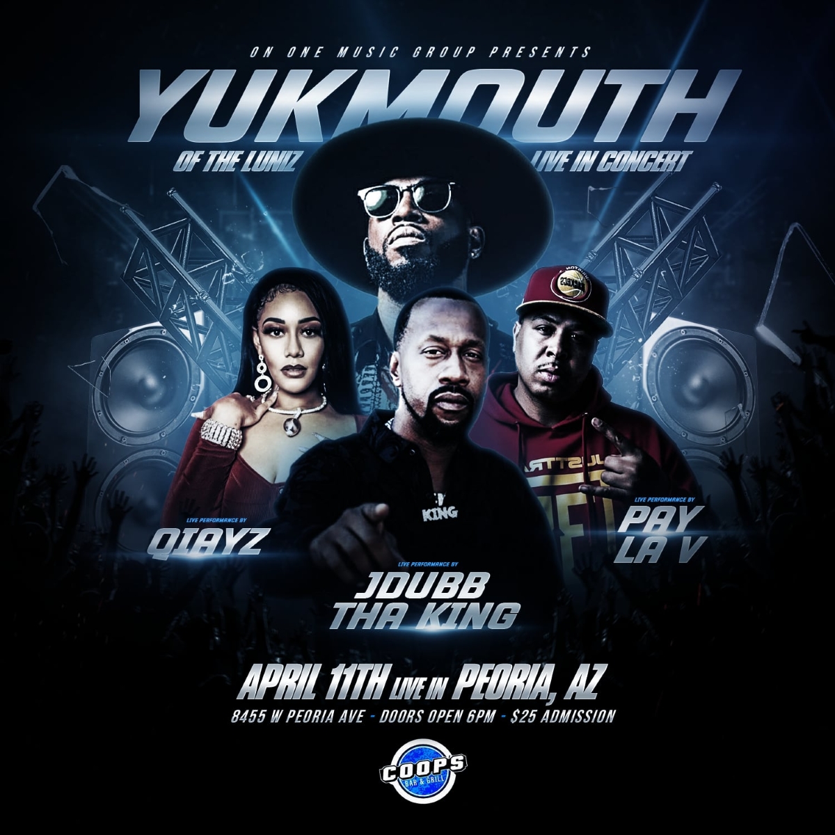 J Dubb Tha King Set to Perform in Phoenix Alongside Yukmouth of The Luniz in Highly Anticipated Live Show