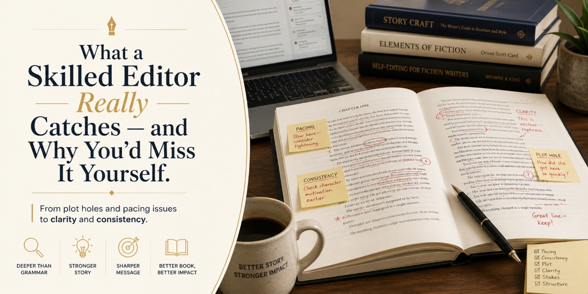 What a Skilled Editor Really Catches and Why You'd Miss It Yourself
