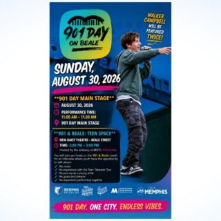 Walker Campbell Set to Take Center Stage at 901 Day on Beale in Memphis