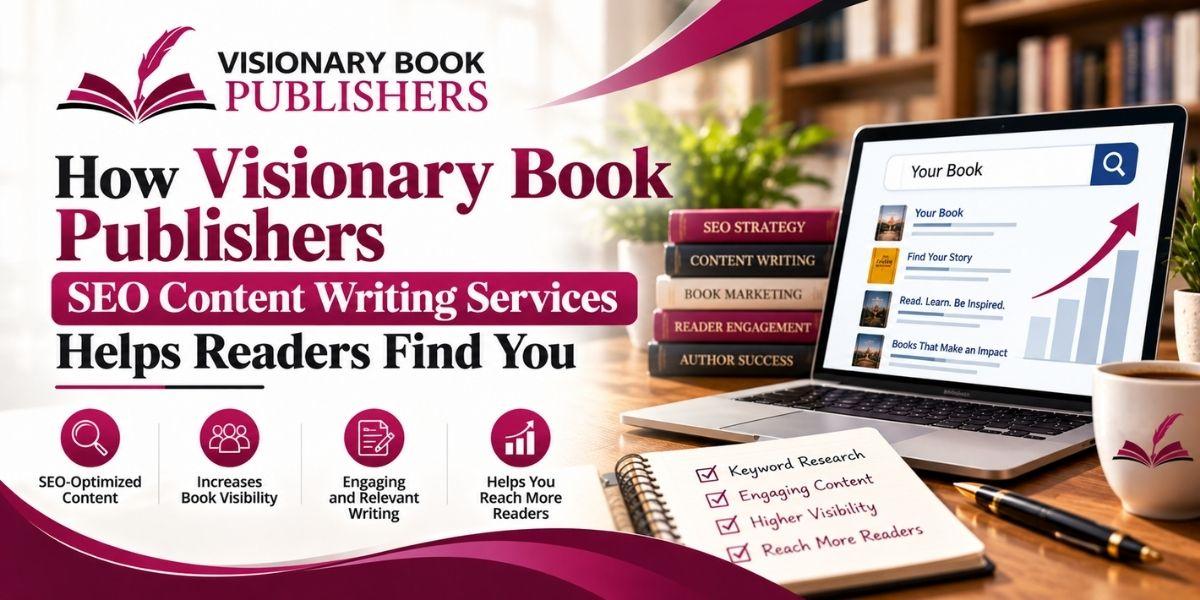 How Visionary Book Publishers' SEO Content Writing Services Help Readers Find You