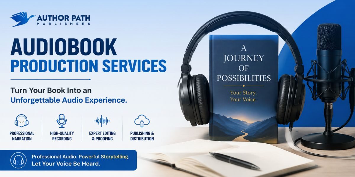 Audiobook Production Services by Author Path Publishers